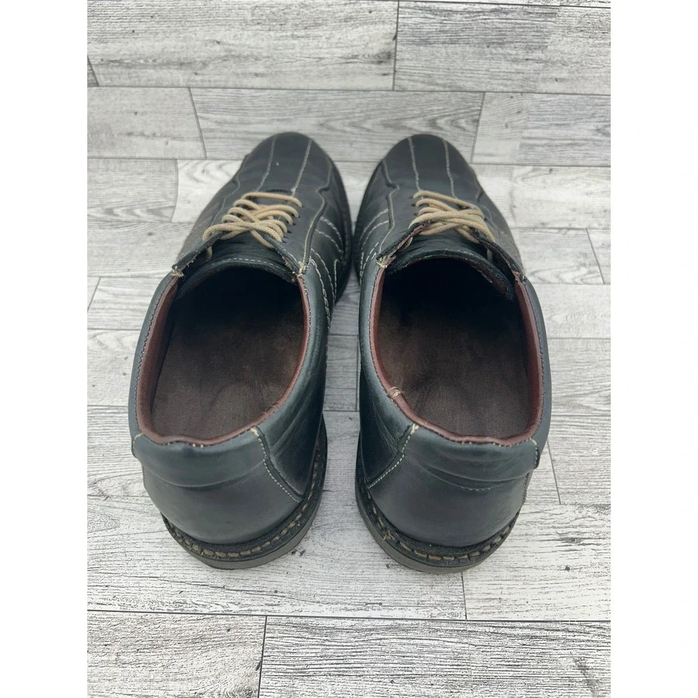 Allen Edmonds Mens Black Leather Lace Up Oxford Dress‎ Shoes Size 8.5 E 44203A